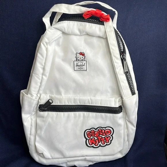 Herschel Supply Company Bags Herschel X Hello Kitty White Backpack Nwot Poshmark